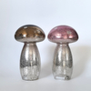 Glass Mushroom with led lights, glass decoration with LED lights, Christmas decoration KML81029
